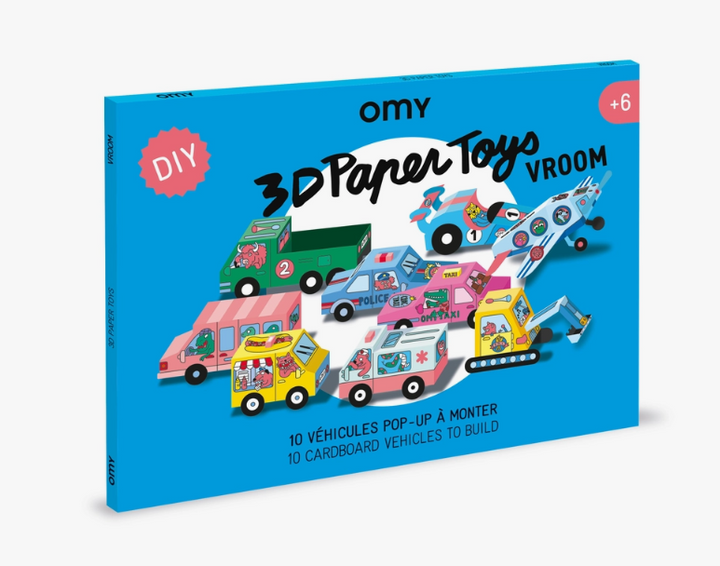 3D Paper Toys - Vehicle