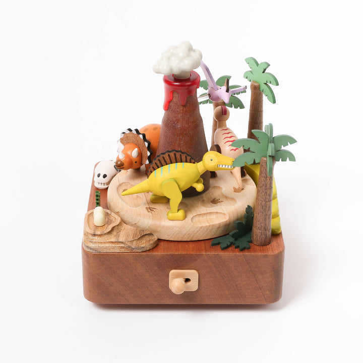 Dinosaurs & Volcanic Music Box