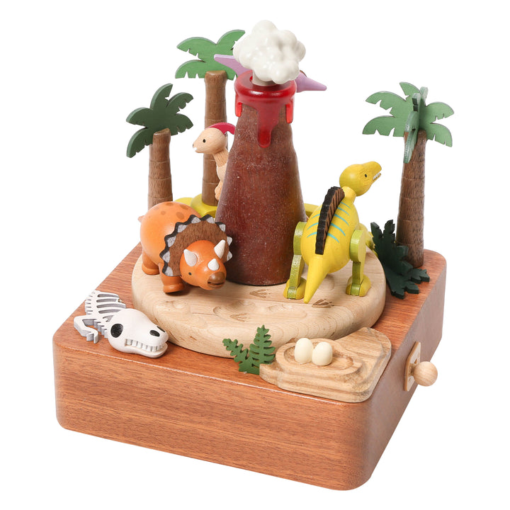 Dinosaurs & Volcanic Music Box
