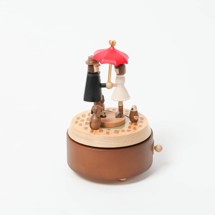 Love Umbrella Music Box