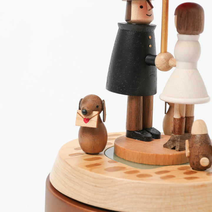 Love Umbrella Music Box