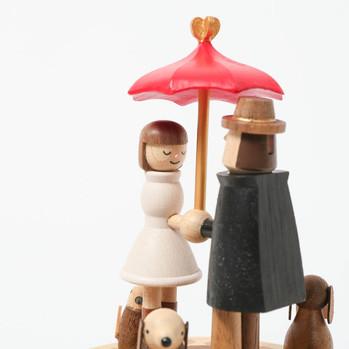 Love Umbrella Music Box