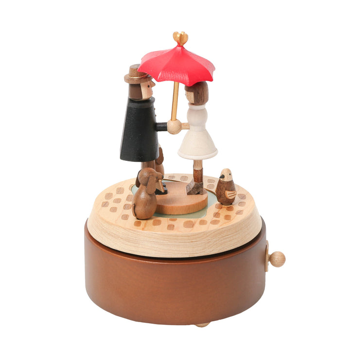 Love Umbrella Music Box