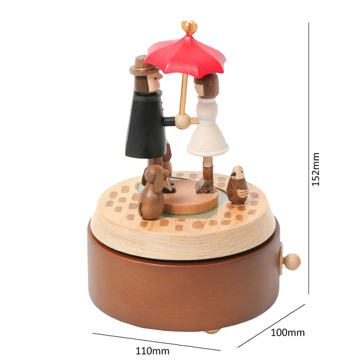 Love Umbrella Music Box