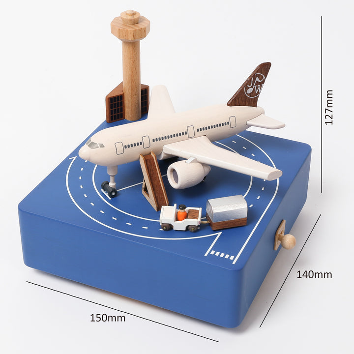 Airport Apron Music Box