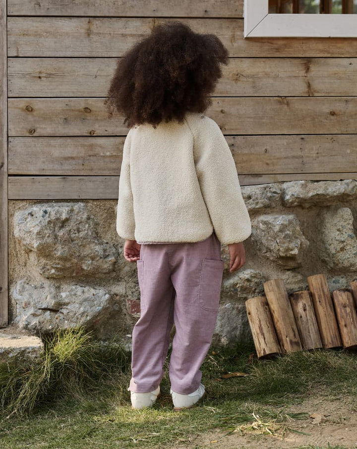 Corduroy Kids Pants - Lilac Blush