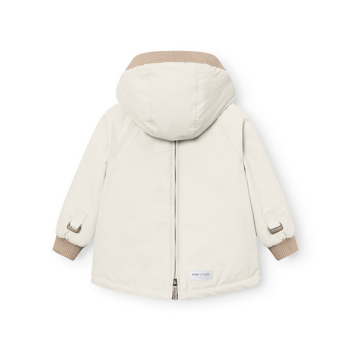MATBABYWEN Fleece Lined Winter Anorak. GRS | Angora Cream
