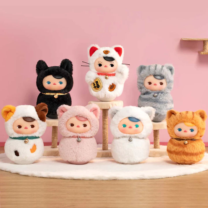 PUCKY Roly-Poly Kitty Series-Vinyl Plush Blind Box