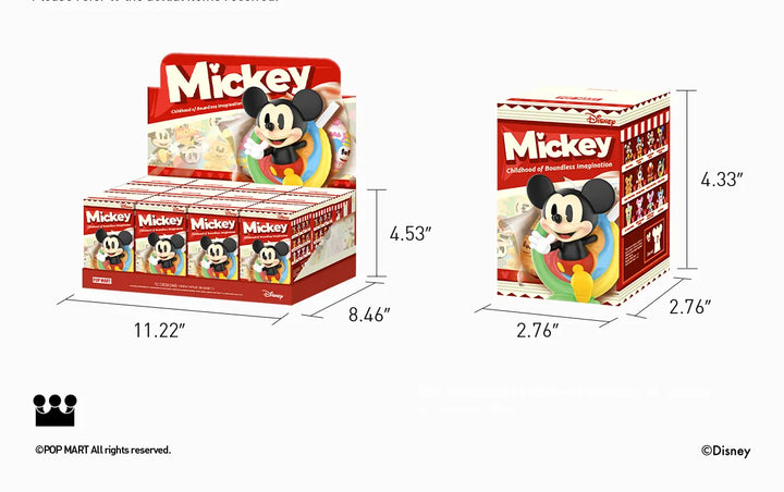Disney Mickey Childhood of Boundless Imagaination Series Figures