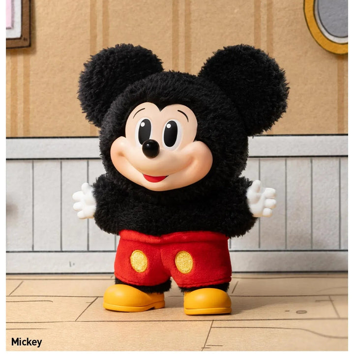 Mickey Family Cute Together Keychain Series Figures