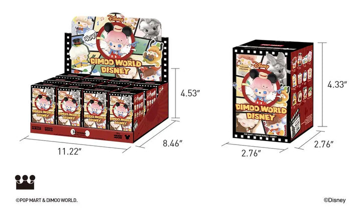 DIMOO WORLD × DISNEY Series Figures
