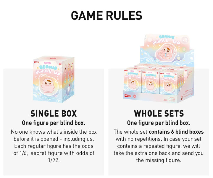 PUCKY BEANIE BUBBLE UP SERIES-Plush Pendant Blind Box