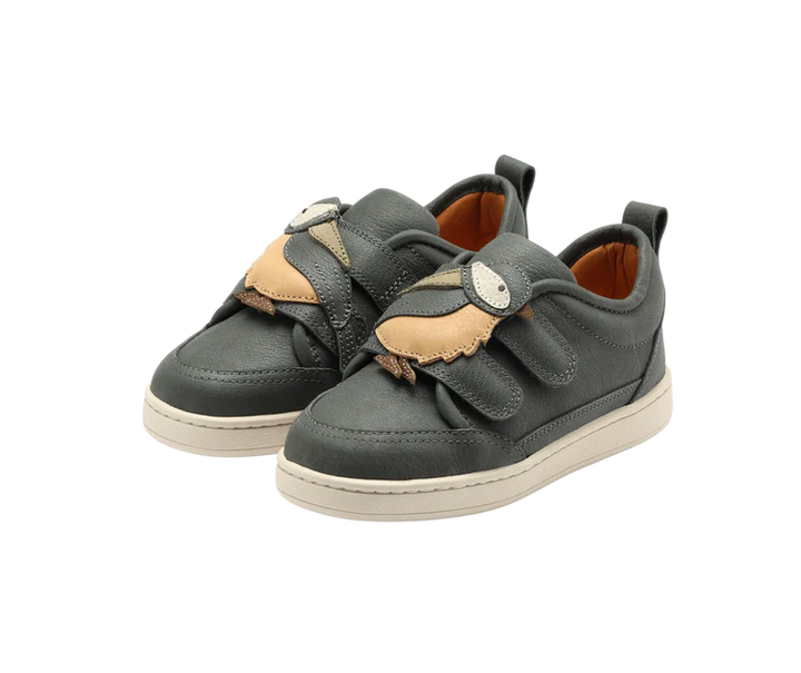 Kien Sneakers | Chickadee | Petrol Leather