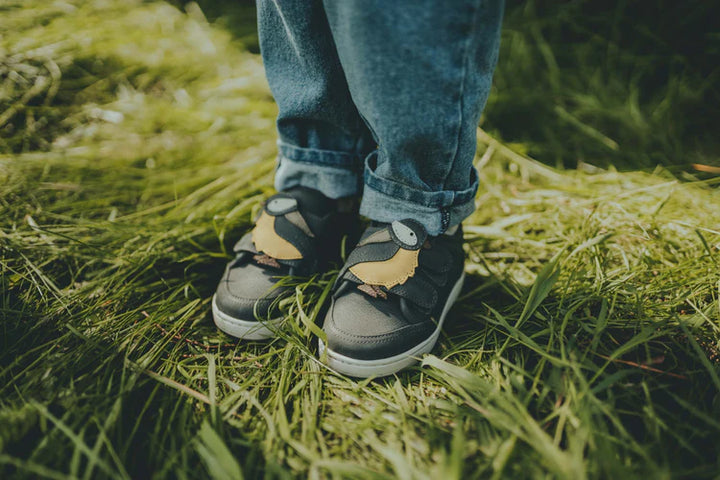 Kien Sneakers | Chickadee | Petrol Leather