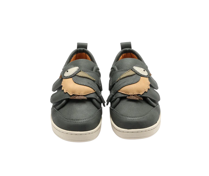 Kien Sneakers | Chickadee | Petrol Leather