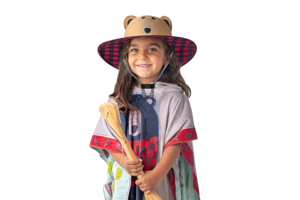 Kid's Straw Hat | Bear