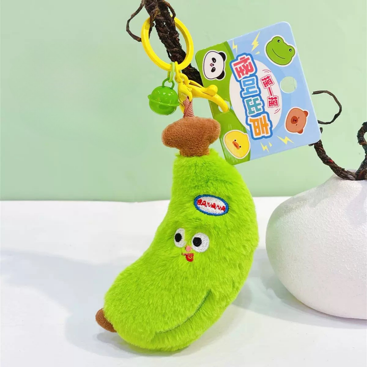 Sound Plush Toy Bag Charm