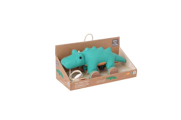 Pull Along Friends - Crocodile
