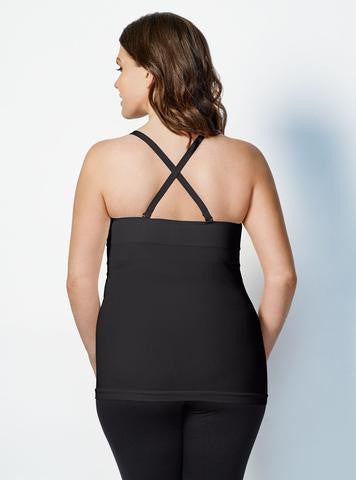 Body Silk Seamless Nursing Cami Black