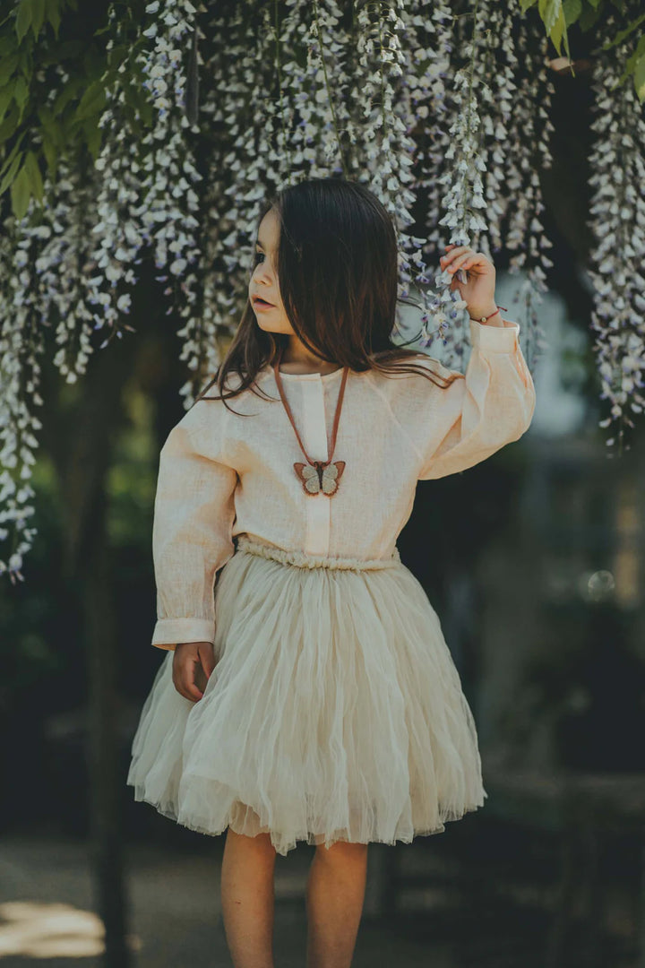 Lily Blouse | Cloudy Rose Melange