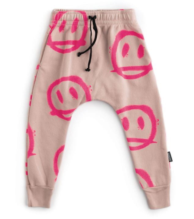 Sprayed Smiles Baggy Pant/ Powder Pink