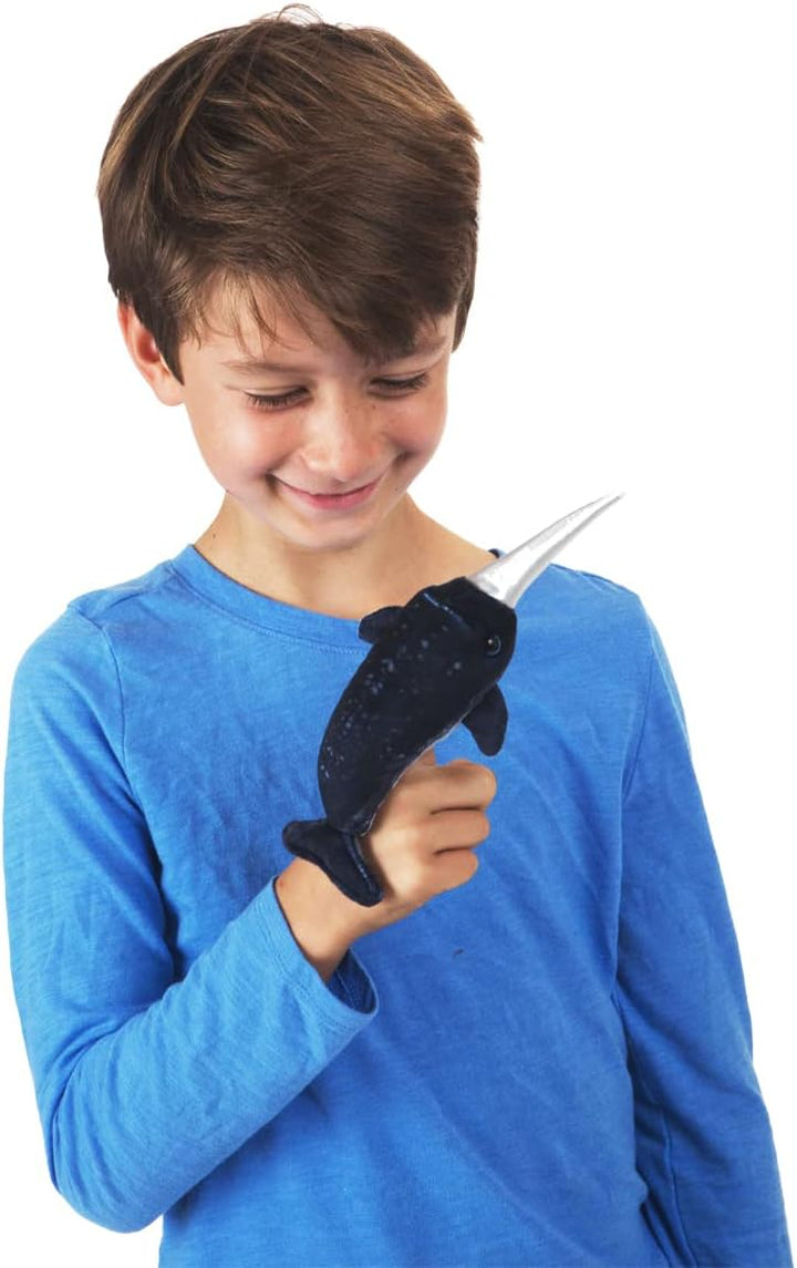 Mini Narwhal Finger Puppet