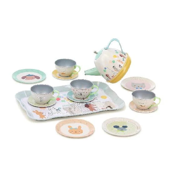Sarah Betz - Nature Musical Tin Tea Set