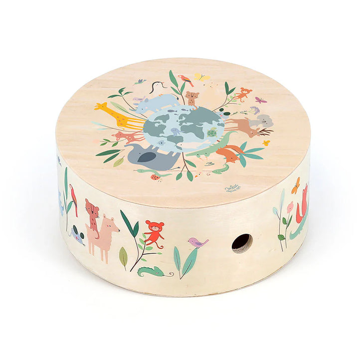 "Cajon" Drum by Sarah Betz