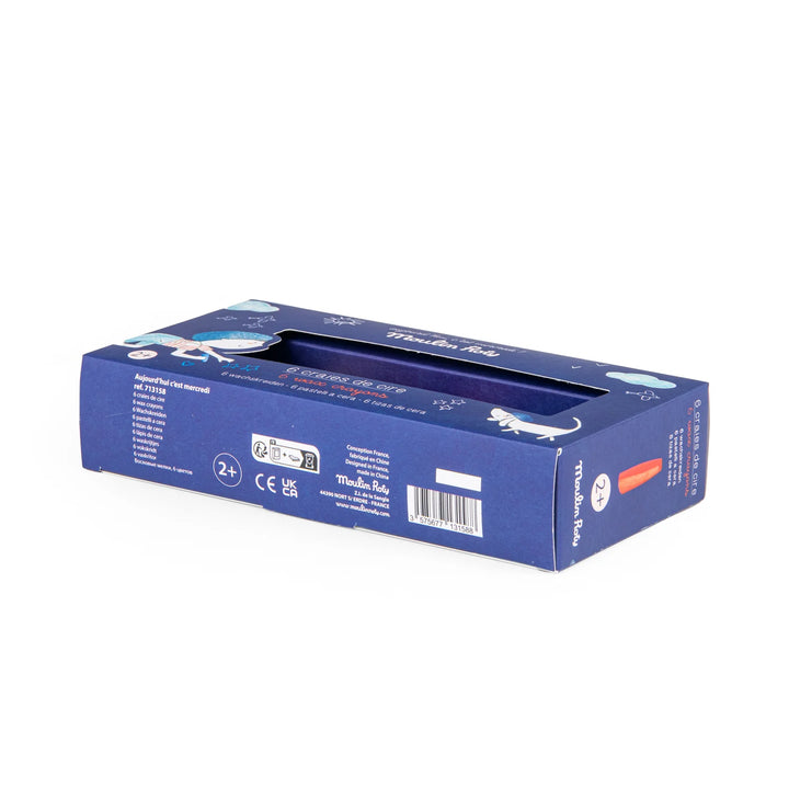 Aujourd' Hui... - 6 Wax Crayons