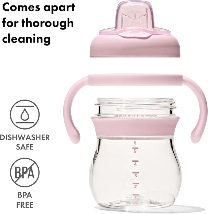 Transitions Soft Spout Sippy Cup with Removable Handles