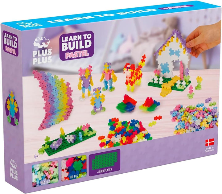 Learn to Build - Pastel - 600pcs