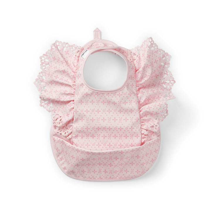Baby Bib - Anglaise Pink