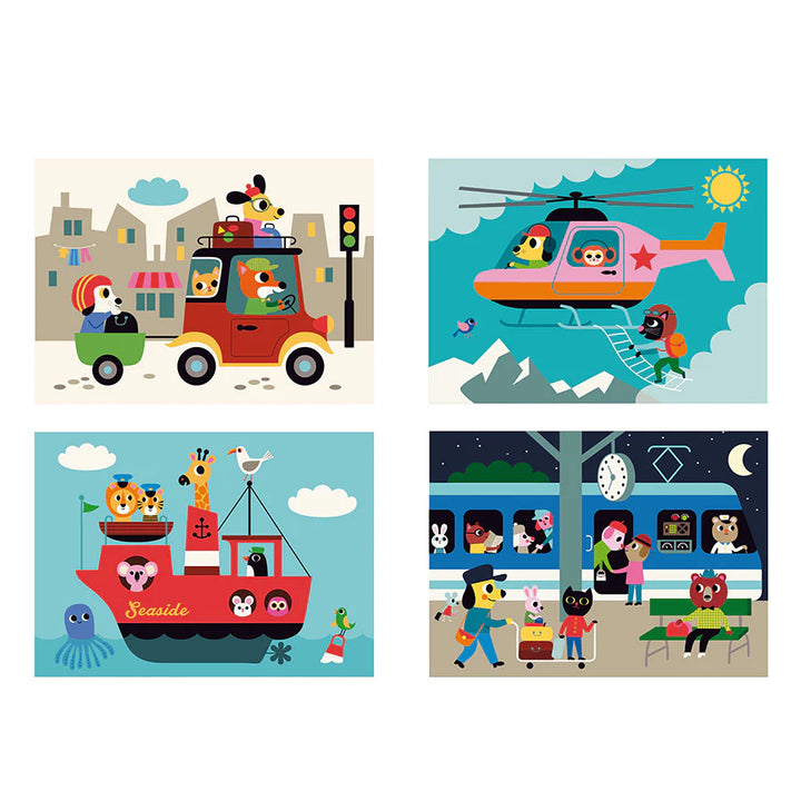 Puzzle Trubble Transportation by Ingela P Arrhenius