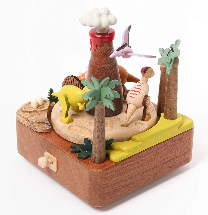 Dinosaurs & Volcanic Music Box