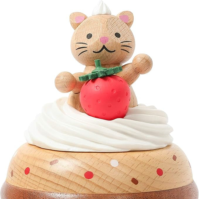 Kitten Cupcake Music Box