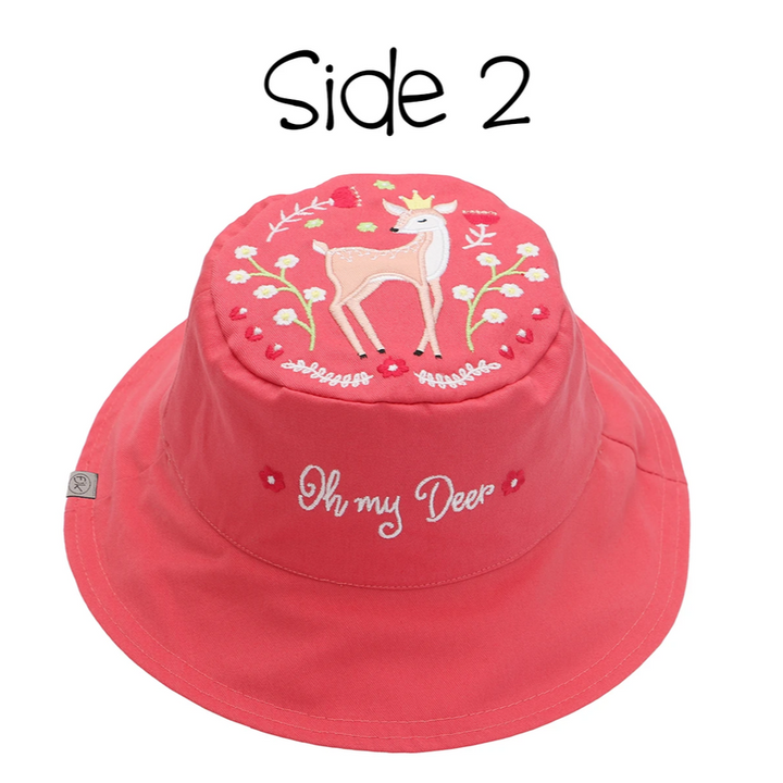 Kid's Reversible Sun Hat | Bunny & Dear