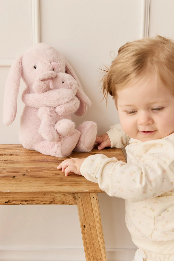 Plush - Frankie the Hugging Bunny - Blossom - Snuggle Bunnie