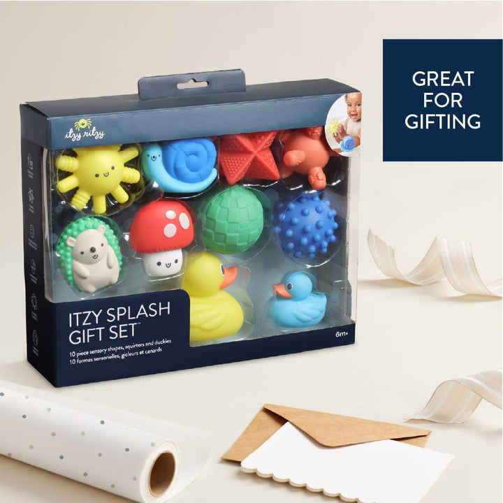 Itzy Splash Gift Set Soft Bath + Water Toys