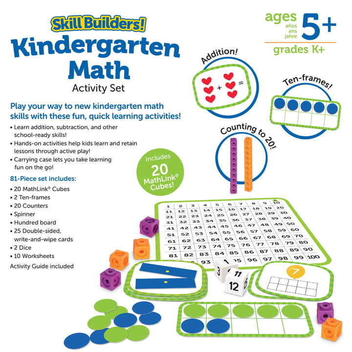 Skill Builders: Kindergarten Math