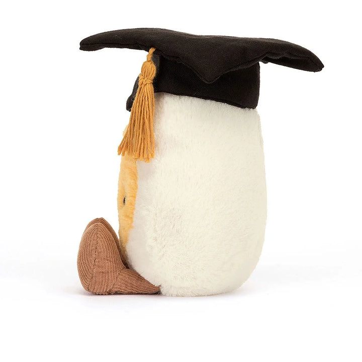 Jellycat Amuseables Boiled Egg Graduation  (Limit 1 Per Customer)