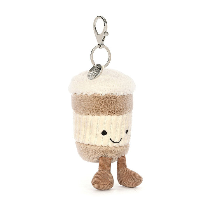 Jellycat Amuseables Coffee-To-Go Bag Charm (Limit 1 Per Customer)