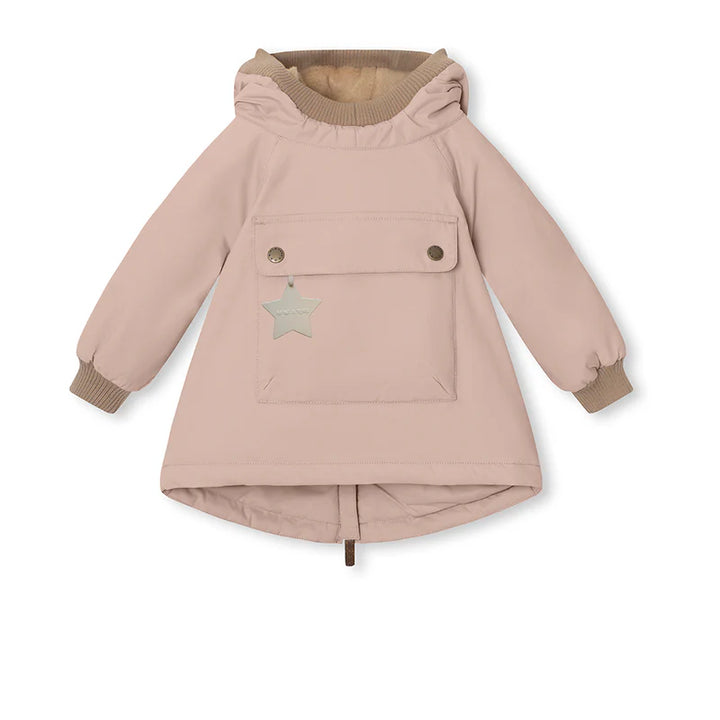 MATBABYWEN Fleece Lined Winter Anorak. GRS | Adobe Rose