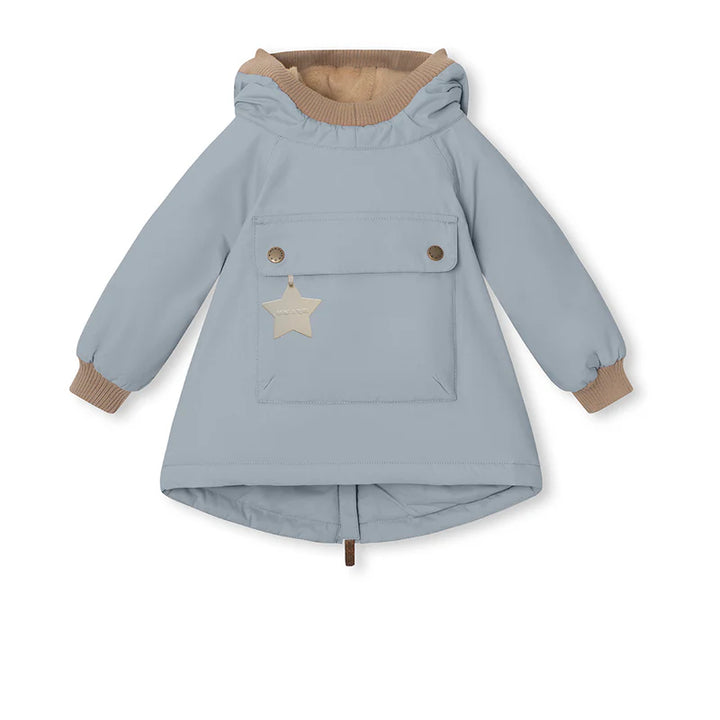 MATBABYWEN Fleece Lined Winter Anorak. GRS | Citadel Blue