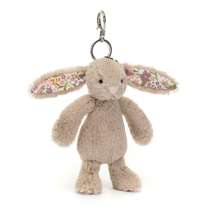 Jellycat Blossom Beige Bunny 'Petal' Bag Charm (Limit 1 Per Customer)
