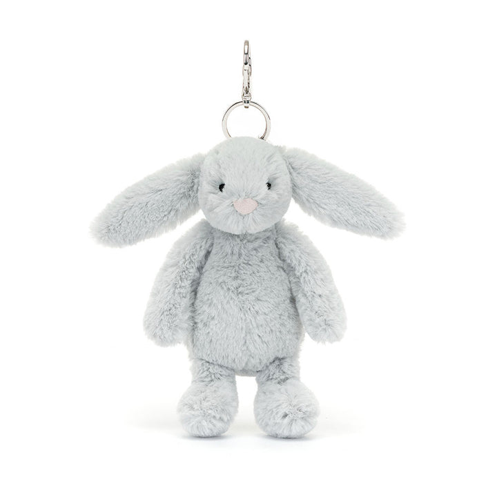 Jellycat Bashful Silver (Grey) Bunny Bag Charm