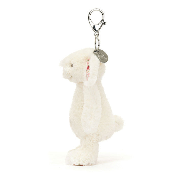 Jellycat Blossom Cream Bunny 'Berry' Bag Charm (Limit 1 Per Customer)