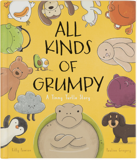 Jellycat All Kinds of Grumpy Book