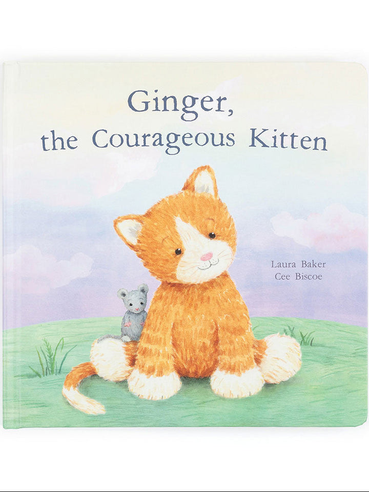 Jellycat Ginger, the Courageous Kitten Book