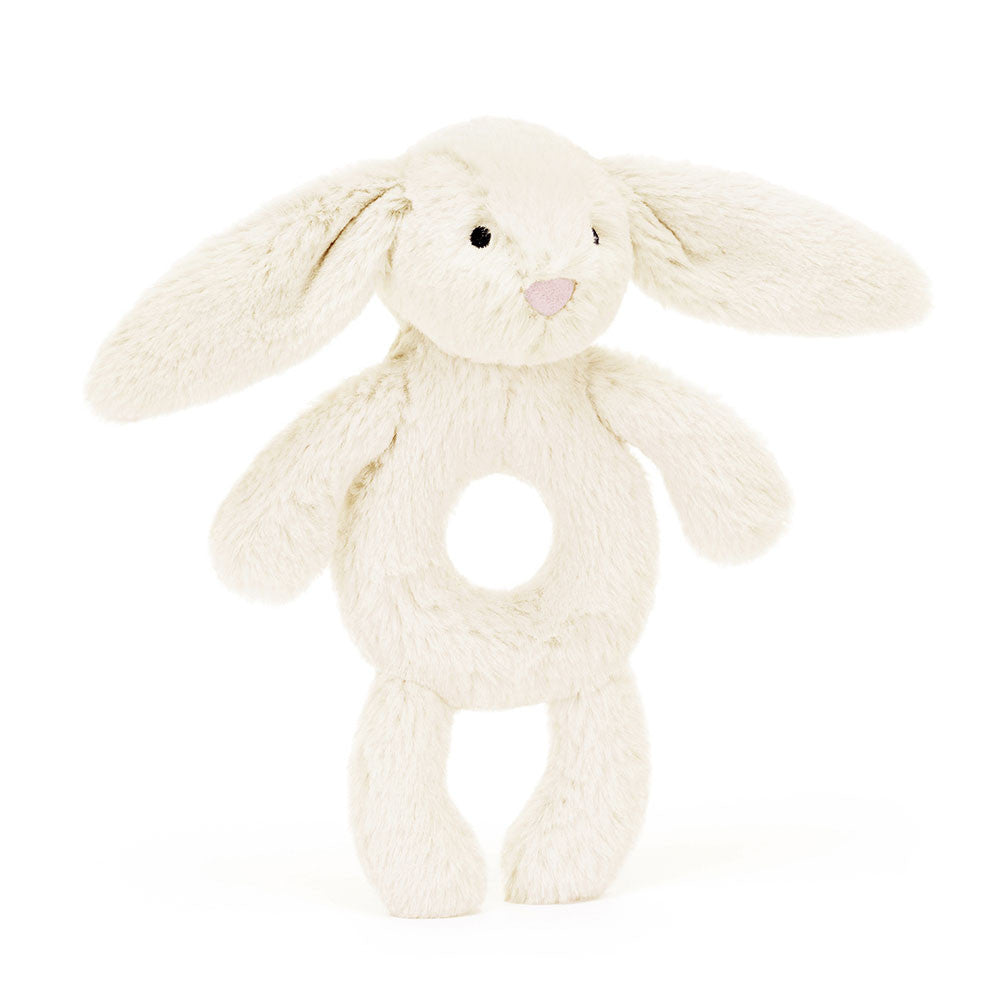 Jellycat Bashful Cream Bunny Ring Rattle Retired – Bunny Munnie