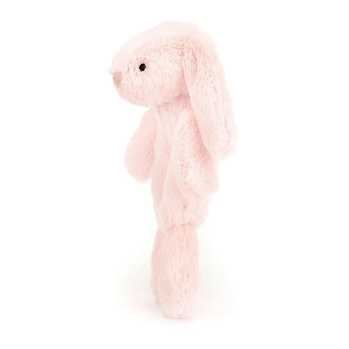 Jellycat Bashful Pink Bunny Ring Rattle - Retired